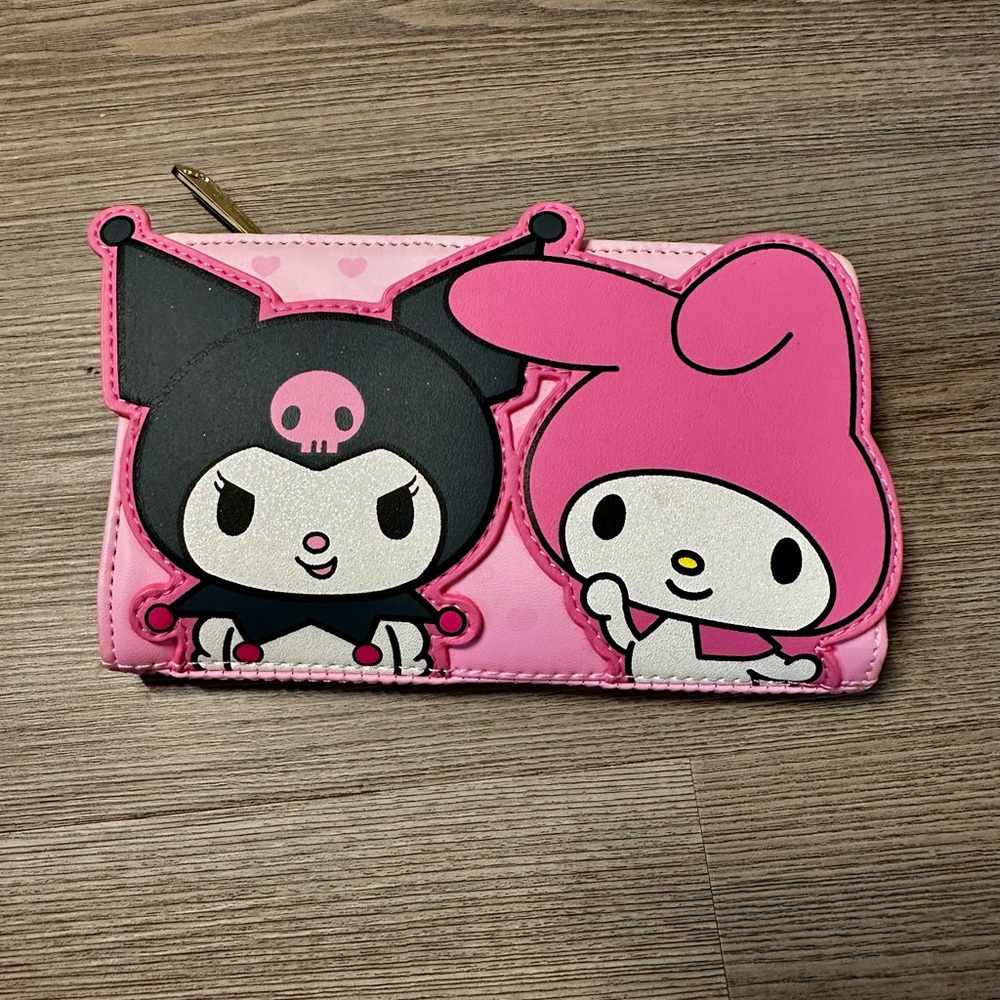 Loungefly My Melody and Kuromi wallet, NWOT